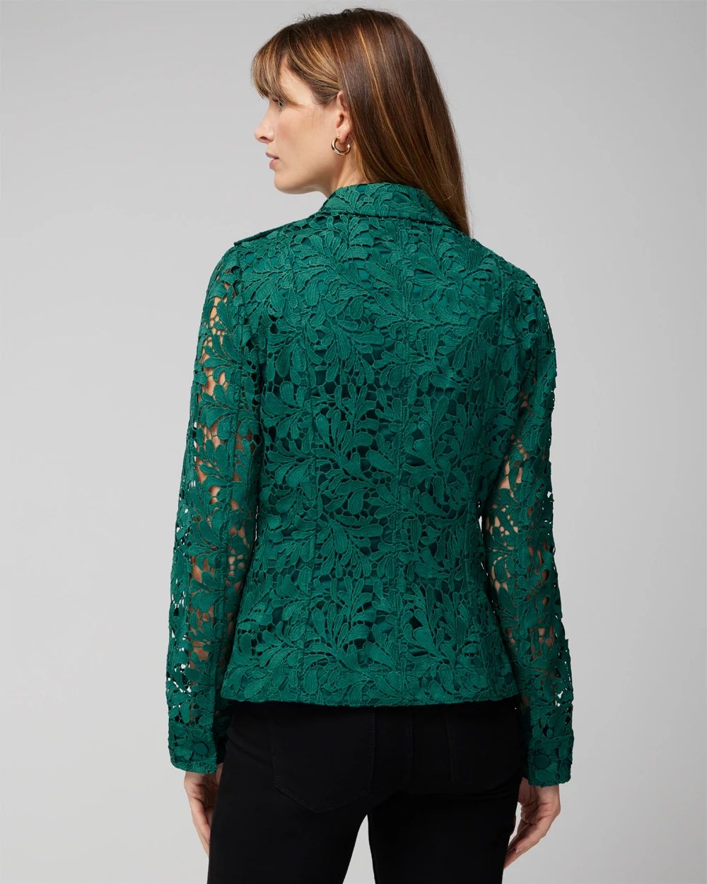 Lace Pocket Jacket